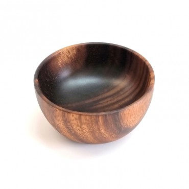 Solid Acacia Wooden Bowl 12cm