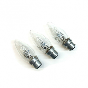 3x 28W Halogen BC22 Light...